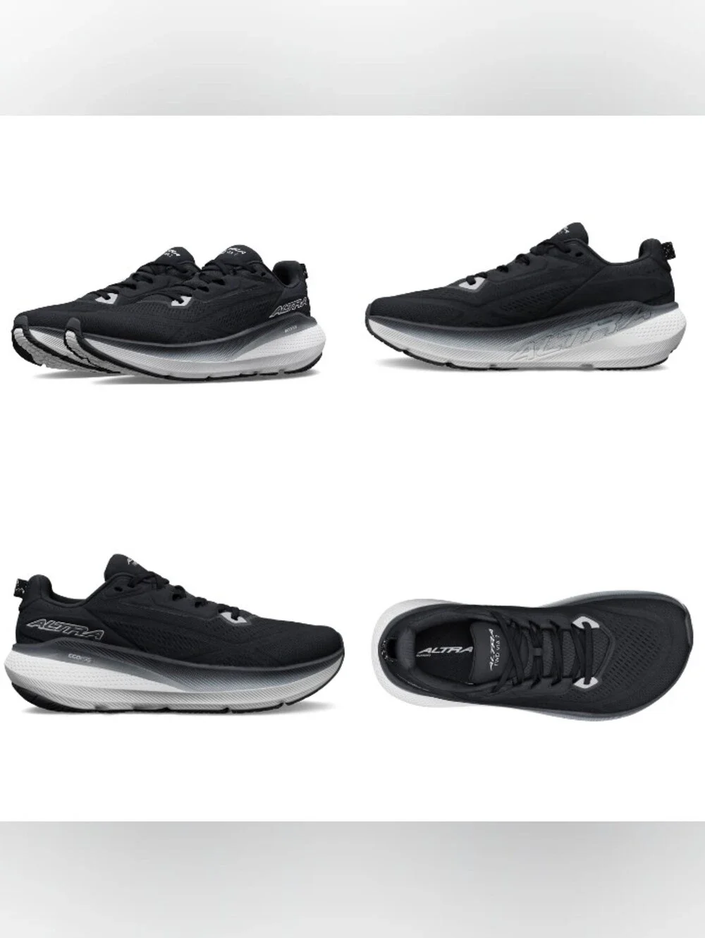 Altra FWD Via 2 Sneakers Black White ALOA85TW010 Size 10